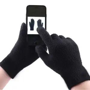 [골드스마일]남자 여자 기본 디자인 겨울 따뜻한 신축성 스마트 터치 논슬립