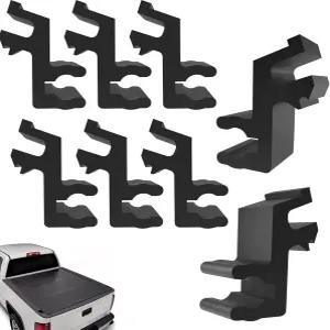 8개의 업그레이드된 소품봉 클립 세트는 언더커버 토노 트럭 침대 커버 클립은 울트라 플렉스 하드 폴딩