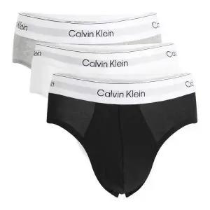 매장정품 캘빈클라인 남성 Calvin Klein Icon Hip Brief 3 Pack Black White Grey Heather 1872293