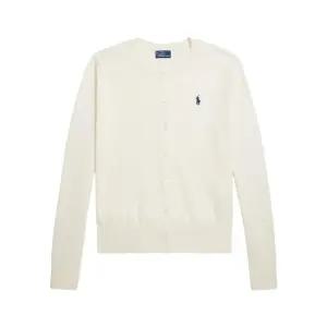 26SS 포니 로고 자수 크루넥 가디건 크림 211971871 003