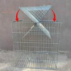 새 덫 철망 퇴치 방지 조류 오리 탈출 닭장 동물 포획틀 포획기 포획망 트랩 새덫 대형