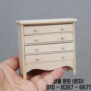 장난감 액세서리 1:12 인형 집 침실 가구 미니어처 옆 테이블 시리즈 수납장 서랍 모델 장식