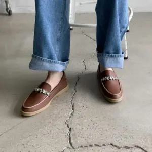 [하프클럽/다잇템]여성 일상용 코지 평평한 슈즈