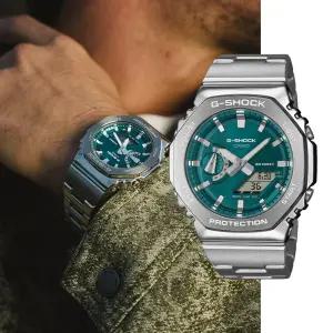 백화점AS가능 지샥 지얄오크 GM-2110D-3A1 스틸 방수 아날로그 군인 남자메탈시계