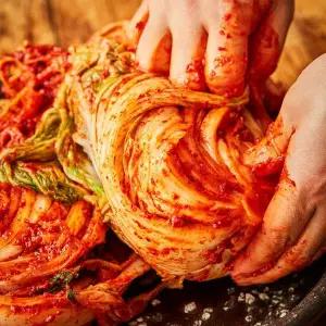 [푸른들]전라도 불김치 실비 포기김치 2kg