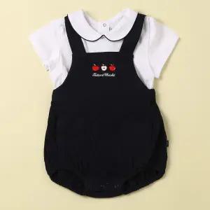 [롯데백화점]타티네쇼콜라 로랑멜빵슈트SET(백일돌선물)TTPMBO074N