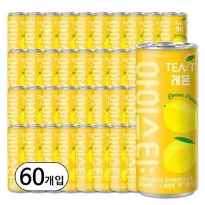 (대일) 아이스티 레몬 음료 업소용 240ml 총60개입