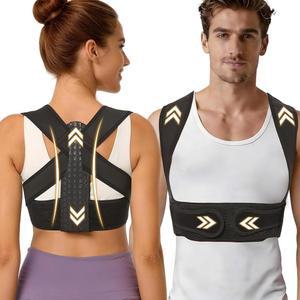 효과적인 , 척추측만증 및 더 나은 지지를 위한 여성용 남성용 허리 교정기 WNIEYO S/M