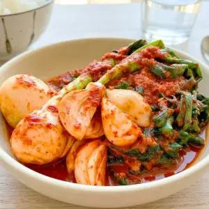 [산해직송] 전라도 양파줄기김치 2kg