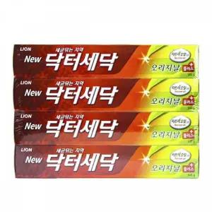 TBZ BTM 닥터세닥 치약 오리지날 플러스 140g 4입