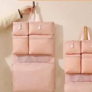 여행용 보스턴백 접이식 보조 가방 포켓 캐리어 파우치