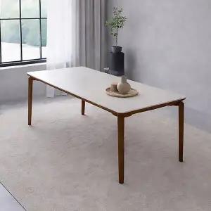 [인터데코]신혼 패밀리 추천 세라믹 6인용 식탁 (테이블) TP1138 (착불)