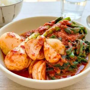 [산해직송] 전라도 양파줄기김치 2kg