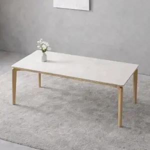 [인터데코]낮아서 편안한 세라믹 6인용 식탁 (테이블) TP1154 (착불)