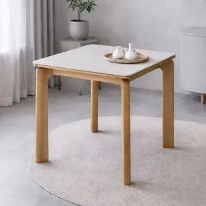 [인터데코]긁힘과 열에 강한 세라믹 2인용 식탁 (테이블) TP1128 (착불)