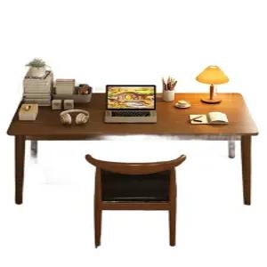 책상 책장 게이밍 긴 원목 테이블 학생 의자 1인용 세트 사무용