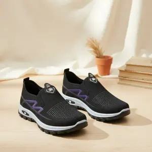 [옷자락]여성 데일리 캐주얼 메쉬 슬립온 운동화