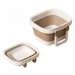 족욕기 족욕통 족탕기 습식 접 발 찜질 이식 지압 바스켓 족욕대야