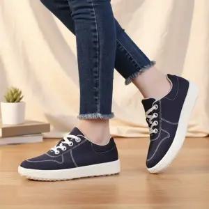 [옷자락]여성용 계절별 데일리 캔버스 스니커즈