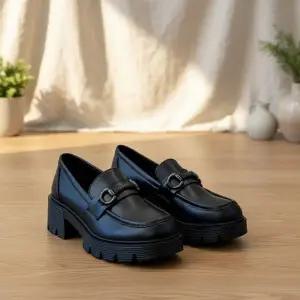 [옷자락]여성용 계절별 데일리 청키 통굽 로퍼