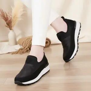 [옷자락]여성 데일리 쿠션 슬립온 운동화