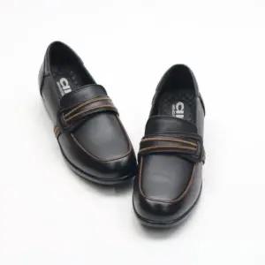 [다잇템] 여성 평평한 레더 시즌리스 일상용 슈즈