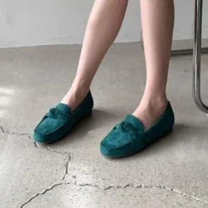 [다잇템] 여성 외출용 캐쥬얼 일상용 플랫슈즈