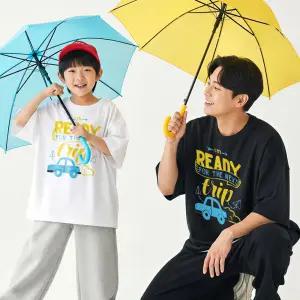 뉴욕꼬맹이 남여공용 패밀리룩 가족 커플 아동 주니어 반팔 티셔츠 W536