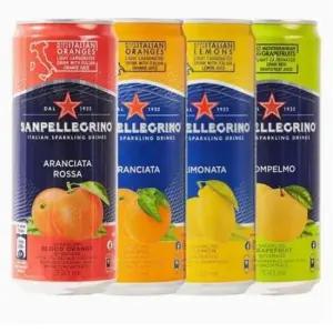 로싸 산펠레그리노 혼합 4종 믹스 1박스 330mlx24캔