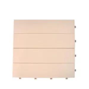 테라스 부엌 조립용 바닥재 베이지 조립데크 18p 아파트매트 실내 주방 깔판 1인가구 원룸