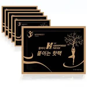 프리미엄 웜바디 붙이는핫팩 10매 /파스형 손난로 허리핫팩 등핫팩 발핫팩  1+1