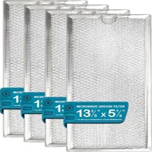 W10208631A GE WB06X10596 AP5617368 많은 월풀 마이크로파 필터용 그리스 필터 교체 13 x 6 (박스 포장)