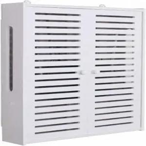 WiFi 라우터 보관함 선반 브래킷 플로팅 벽 전원 스트립 프로텍터 하이더 랙 데스크탑 보관함(색상