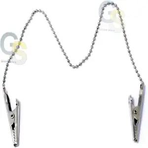 G.S. BIB 클립 냅킨 홀더 체인 볼 유연 공예 유틸리티 치과 랩