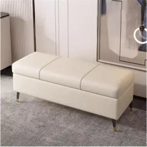 가정용 보관 벤치 신발 의자 문간 입장 침대 옆 소파 긴 의자는 교체용 의자가 될 수 있습니다 (베이지