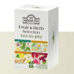 후르츠 V5L0W3T4 허브셀렉션 20티백 민트차 레몬허브 캐마일