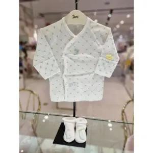 [에뜨와](대전신세계)(임신출산선물)디디배내저고리X양말세트