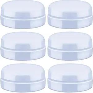 메이맘 여행용 병뚜껑 아벤트 병과 호환 가능 캡 교체용 천연 병 나사 링 n 씰링 디스크 항콜릭 폴로필렌