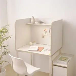 아트박스/인터데코 LED조명 책상위 독서실 칸막이 80cm P0000BRO