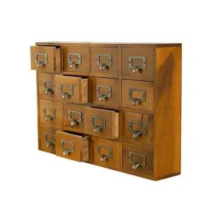 우드 수납함 서랍형 9칸 6칸 원목 미니 서랍장 빈티지 엔틱 옛날 고풍
