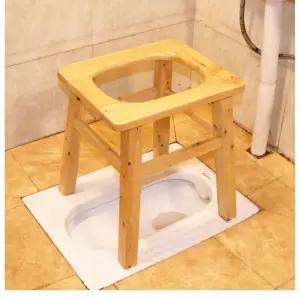 좌욕기 의자 변기 체어 원목 벤치 임산부 욕실 작은 노인 단단한 나무