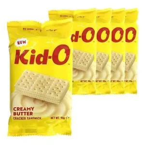 키도 S9O2H8G0 키드오 크리미 버터 크래커 과자 간식 90g 5개