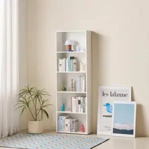 아트박스/인터데코 집이 넓어보이는 인테리어 슬림 책장 5단 60cm P0000CGA