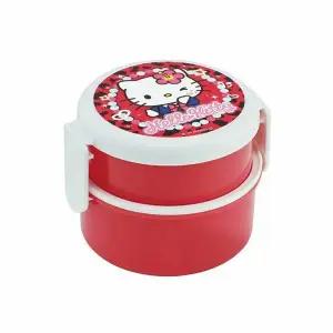 탑탑리빙 헬로키티 스쿨 원형2단 도시락(H537363)