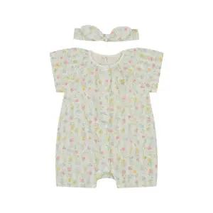 [롯데백화점]에뜨와 넬리반소우주복SET 07T317585/출산,신생아 백일선물,여름 바디수트