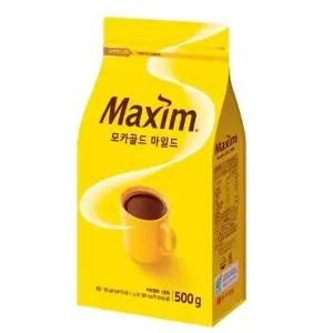 맥심 H6W6D1M6 카골드커피리필 500g 봉지
