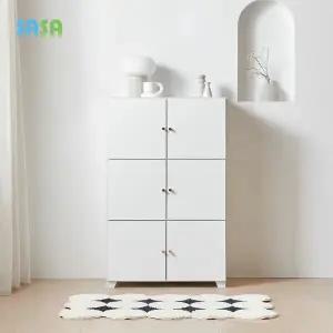 사사가구 이누 800 3단 다용도수납장