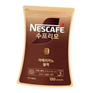 봉지 Z7O0B5I6 리필 아메리카노 수프리 커피 프리미엄 인스턴트