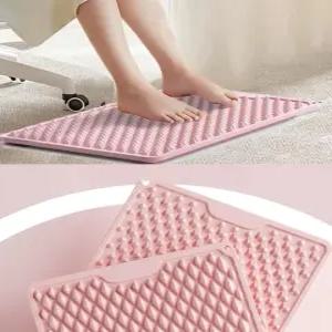 발바닥 근막염 발뒤꿈치 및 피로 을 위한 ZUMHU 지압 발 마사지 매트 양면 실리콘 반사 패드 - 스탠딩