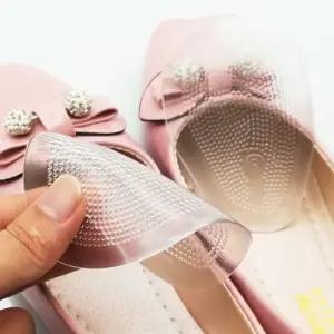 논슬립 충격흡수 부착용 투명실리콘2P 앞꿈치패드 JVf5+8qwc